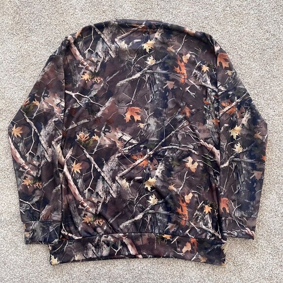 Camo Tree Forest Hunting Long sleeve Mens M - Picture 2 of 5